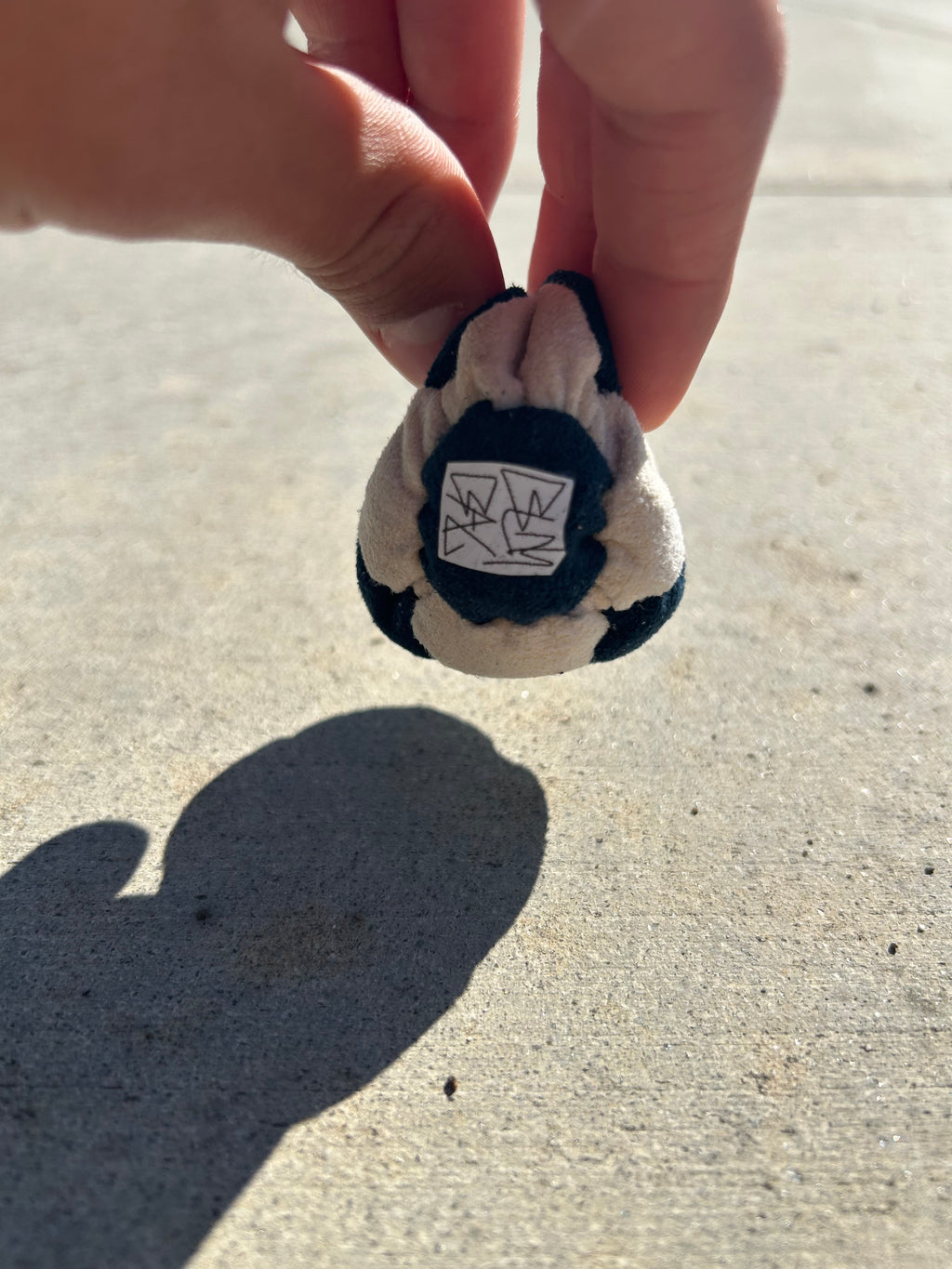 14 Panel Red Vs. Blue Footbag