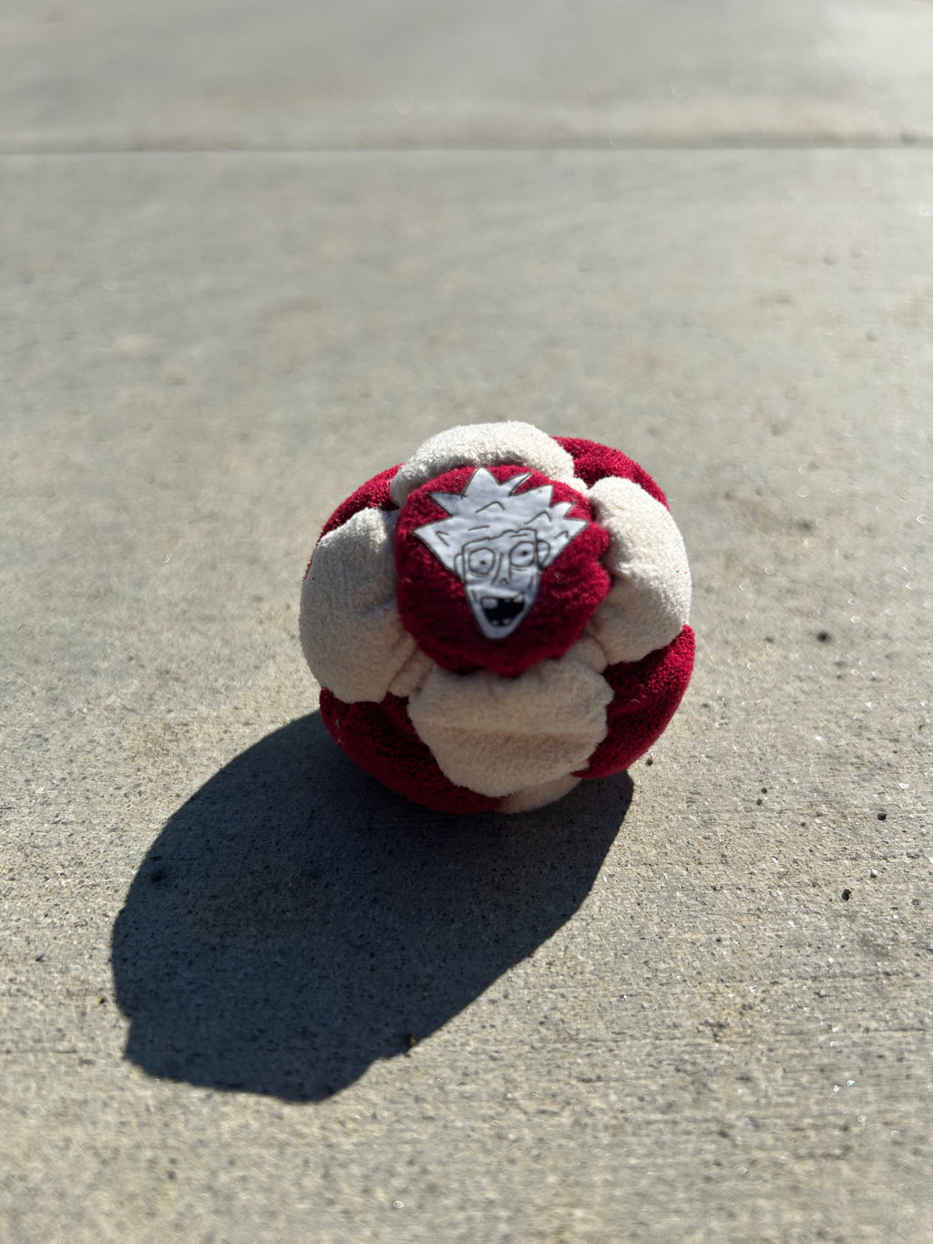 14 Panel Red Vs. Blue Footbag