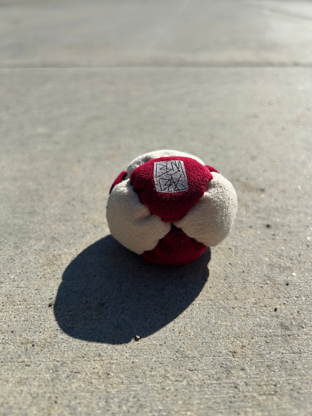 8 Panel Checkerboard Footbag