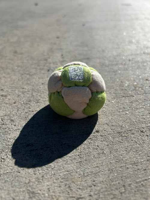 "Key Lime Pie" 14 Panel Footbag